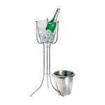 APS BAR - BUCKET STAND FOLDING ST/ST H: 75 CM