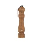 CV - BROWN WOODEN SALT/PEPPER MILL WITH CERAMIC MECHANISM 6 x 25.4 CM