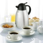 BOJ - DOUBLE WALL THERMOS ST/ST WITH BLACK TOP 1 L - Image 2