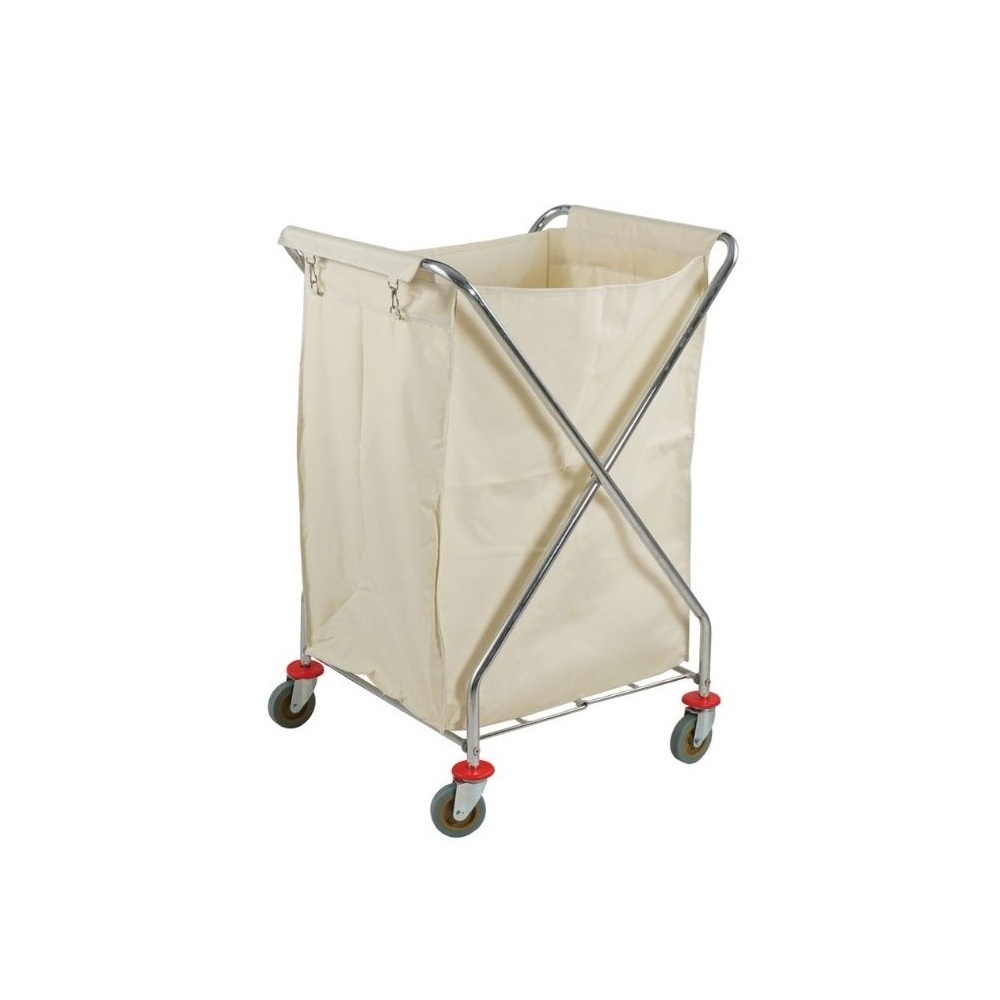 03-025.jpg NOV - LAUNDRY CART X-SHAPE 68 x 64 x 102 CM - Image 1