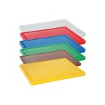 NOV - CUTTING BOARD WITH GROOVE BLUE 50 x 30 x 1.5 CM