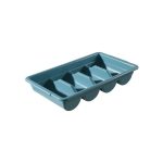 NOV - CUTLERY TRAY 4 SECTIONS GREY 52 x 29 x 10 CM