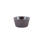 NOV - RIBBED RAMEKIN BROWN 5.5 x 3.5 CM / 30 ML