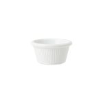 NOV - RIBBED RAMEKIN WHITE 5.5 x 3.5 CM / 30 ML