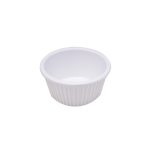 NOV - RIBBED RAMEKIN WHITE 5.5 x 3.5 CM / 30 ML - Image 2