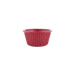 NOV - RIBBED RAMEKIN RED 5.5 x 3.5 CM / 30 ML