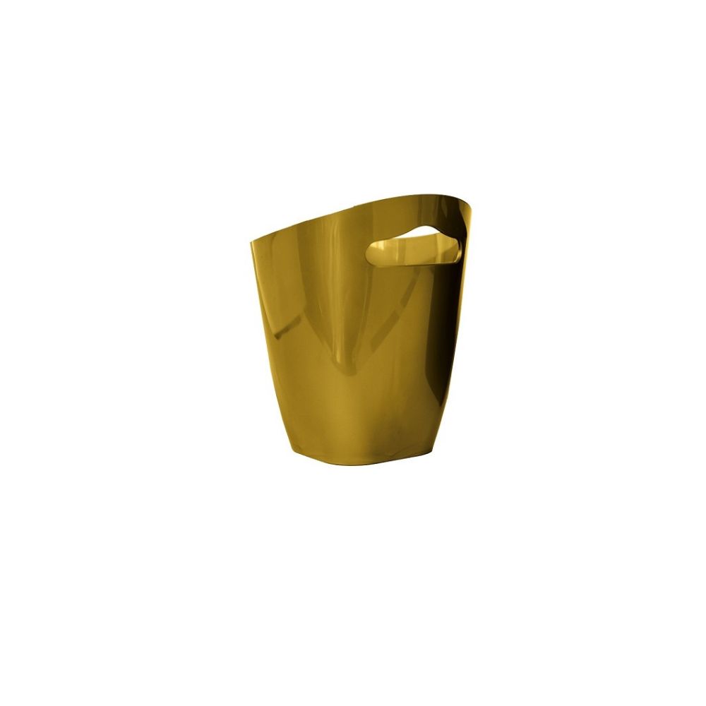 04-577.jpg NOV - PLASTIC ICE BUCKET GOLD 12 CM - Image 1