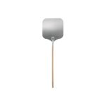 NOV - PIZZA PEEL ALUMINIUM 30 x 35 CM WOODEN HANDLE 60 CM