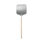NOV - PIZZA PEEL ALUMINIUM 30 x 35 CM WOODEN HANDLE 132 CM