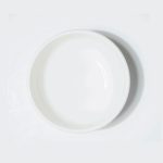 CV - PORCELAIN WHITE DEEP COUPE PLATE 21 CM