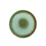*DISCONTINUED - CV - PARADISE GREEN BIANCA FLAT PLATE 20 CM