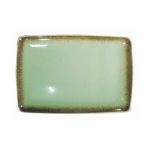 *DISCONTINUED - CV - PARADISE GREEN BIANCA ORGANIC PLATTER 22 x 12 CM