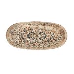 *DISCONTINUED - IPEK - TOLEDO AZTEC NATURAL OVAL PLATTER 31 CM PORCELAIN