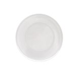 CV - FIESTA WHITE FLAT PLATE 25 CM