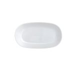 CV - FIESTA WHITE DEEP OVAL PLATTER 24 x 14 CM