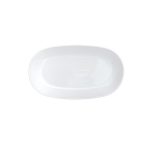 CV - FIESTA WHITE DEEP OVAL PLATTER 28 x 15 CM