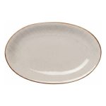 CV - NATURAL BEIGE OVAL PLATTER 35 CM