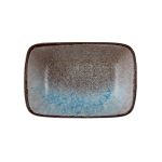 ID FINE - DELTA GREY/BLUE PORCELAIN RECTANGULAR PLATTER 33 x 23 CM