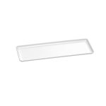 XM - PRESENTATION PLATTER RECTANGULAR WHITE MELAMINE 50 x 17.5 CM No.7091