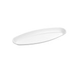 XM - PRESENTATION PLATTER OVAL MELAMINE WHITE 57 x 21.5 CM No.7098