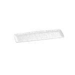 XM - PRESENTATION PLATTER RECTANGULAR MELAMINE WHITE MATT 53 x 16.5 CM No.7102