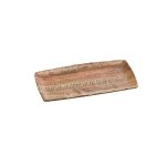 XM - PRESENTATION PLATTER RECTANGULAR MELAMINE WOOD EFFECT 17.5 x 32.5 CM No.7107