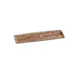 XM - PRESENTATION PLATTER RECTANGULAR MELAMINE WOOD EFFECT 53 x 16.5 CM No.7109