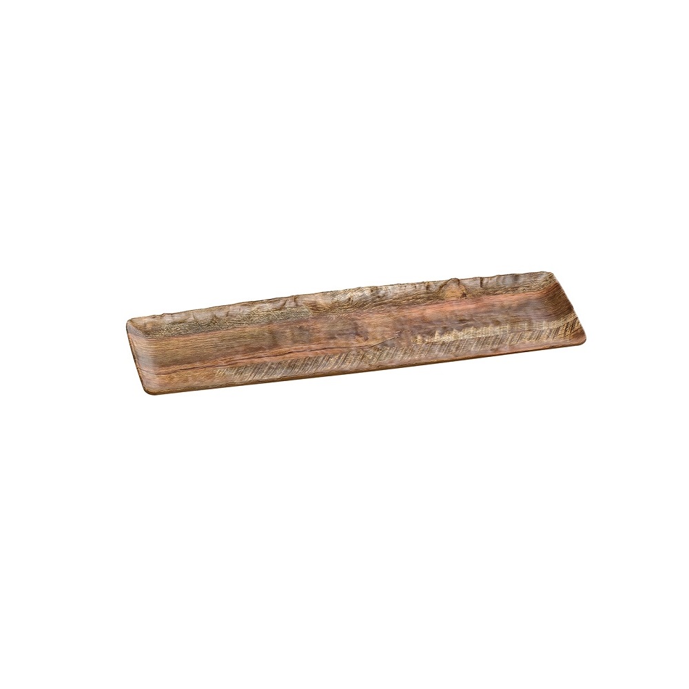 0747109.jpg XM - PRESENTATION PLATTER RECTANGULAR MELAMINE WOOD EFFECT 53 x 16.5 CM No.7109 - Image 1