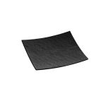 XM - PRESENTATION PLATTER SQUARE MELAMINE MATT BLACK 35 x 35 CM No.7116