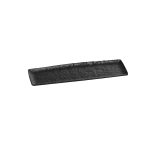 XM - PRESENTATION PLATTER RECTANGULAR MELAMINE MATT BLACK 53 x 16.5 CM No.7124