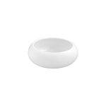 DOT - WHITE PRESENTATION PLATE 16.5 x 6 CM / 550 GR