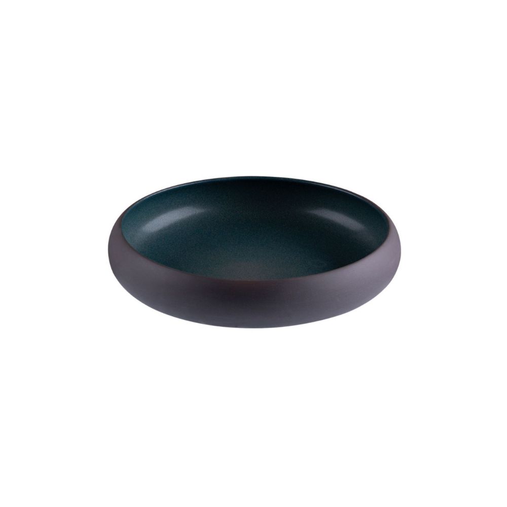 0752177.jpg ROOTS - TEAL PETROL DEEP PLATE 25 CM - Image 1