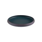 ROOTS - TEAL PETROL SHALLOW PLATE 27 CM