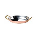 XM - OVAL SERVING PAN COPPER 19 CM