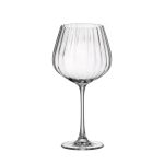 BOHEMIA CRYSTAL - ZILINA OPTIC BURGUNDY GLASS 640 ML