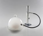 100 CHEF - ALADIN GLASS COVER WITH VALVE 18 CM H: 15 CM - Image 2