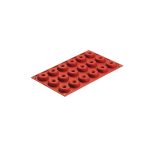 NOV - SILICONE BAKING MOLD PYRAMID 18 x 18 ML 30 x 17.5 x 1.5 CM