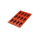 NOV - SILICONE BAKING MOLD LEAF 12 x 20 ML 30 x 17.5 x 1.3 CM