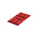 NOV - SILICONE BAKING MOLD BARS 7 x 50 ML 30 x 17.5 x 1.2 CM