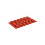 NOV - SILICONE BAKING MOLD HEART 24 x 16 ML 30 x 17.5 x 3 CM