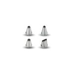 NOV - STAR TUBE SET OF 4 18/10 ST/ST 30 MM