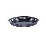 TC - TEXAS OVAL BASKET PP BLACK 32.5 x 24 x 4 CM
