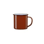 COK - POTE BROWN/BLUE ENAMEL MUG 400 ML