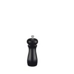 ILSA - LACQUERED WOODEN SALT/PEPPER MILL BLACK 12 CM
