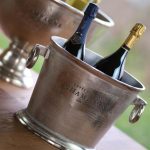 MEDRI - CHAMPAGNE BOTTLE BUCKET SAINT TROPEZ SILVER 32 x 26 CM - Image 2
