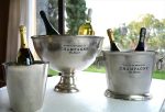 MEDRI - CHAMPAGNE BOTTLE BOWL SAINT TROPEZ SILVER 46 CM - Image 3