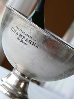 MEDRI - CHAMPAGNE BOTTLE BOWL SAINT TROPEZ SILVER 46 CM - Image 4