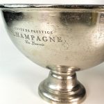 MEDRI - CHAMPAGNE BOTTLE BOWL SAINT TROPEZ SILVER 46 CM - Image 7