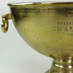 MEDRI - CHAMPAGNE BOTTLE BOWL SAINT TROPEZ GOLD 46 CM - Image 4