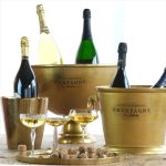 MEDRI - CHAMPAGNE BOTTLE BUCKET SAINT TROPEZ GOLD 32 x 26 CM - Image 3